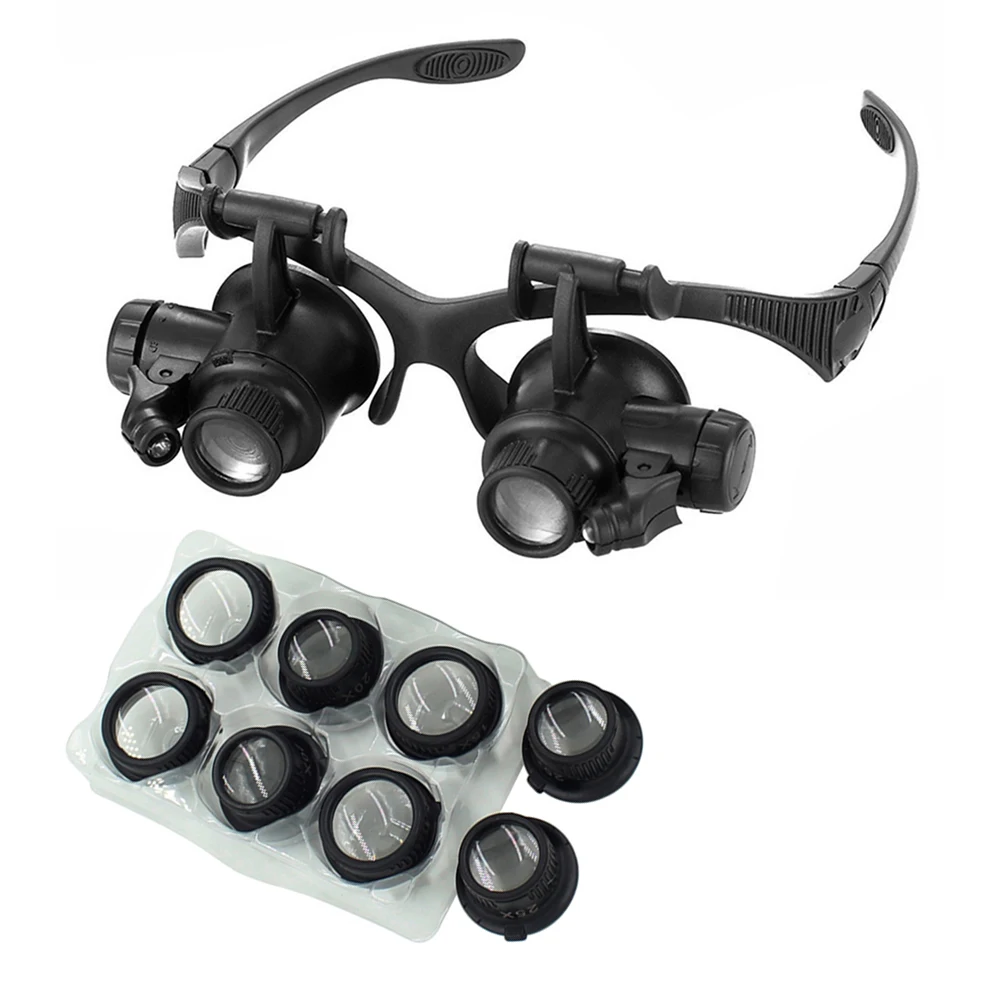 Büyüteç gözlük büyüteç giyen b - Electronics Repair Glasses incelemesi ve fiyatı