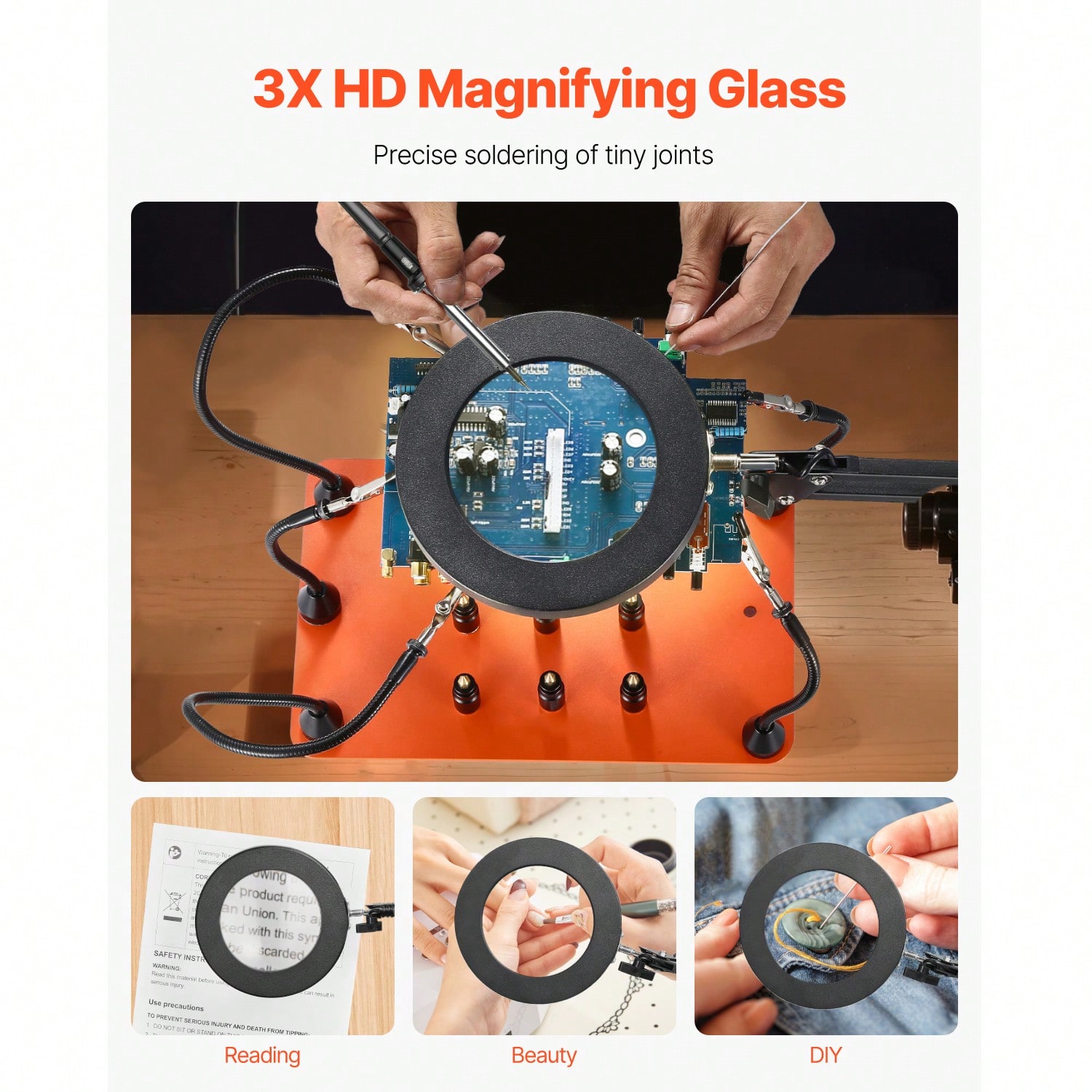 Manyetik Yardımcı El Lehimleme - Electronics Repair Hobby incelemesi ve fiyatı