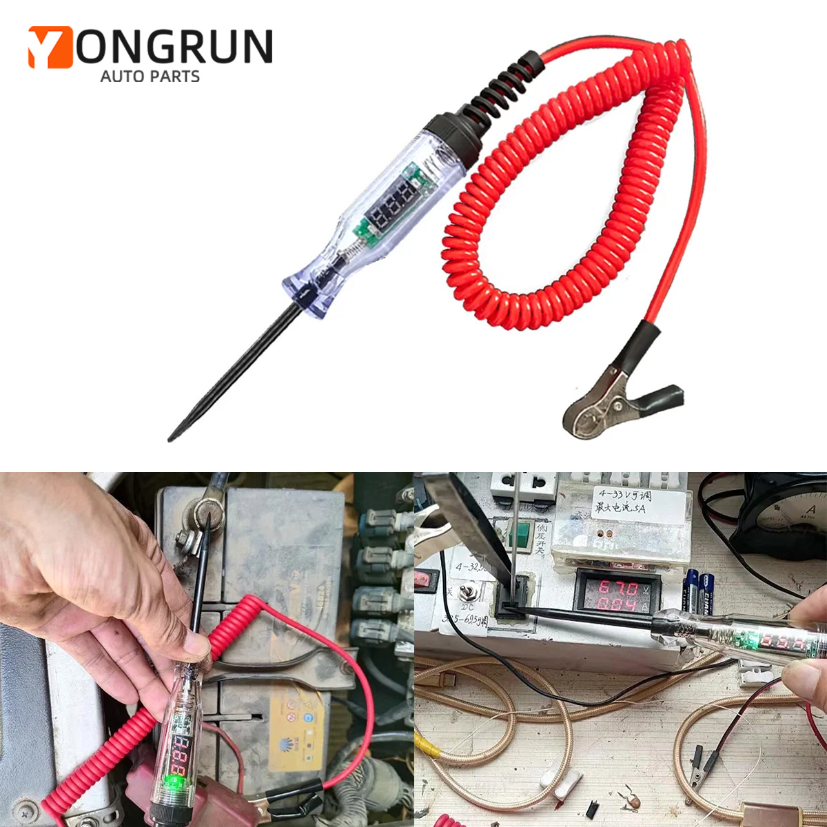 6V-24V/5V-90V Otomotiv Devre T - Circuit Test Pencil incelemesi ve fiyatı