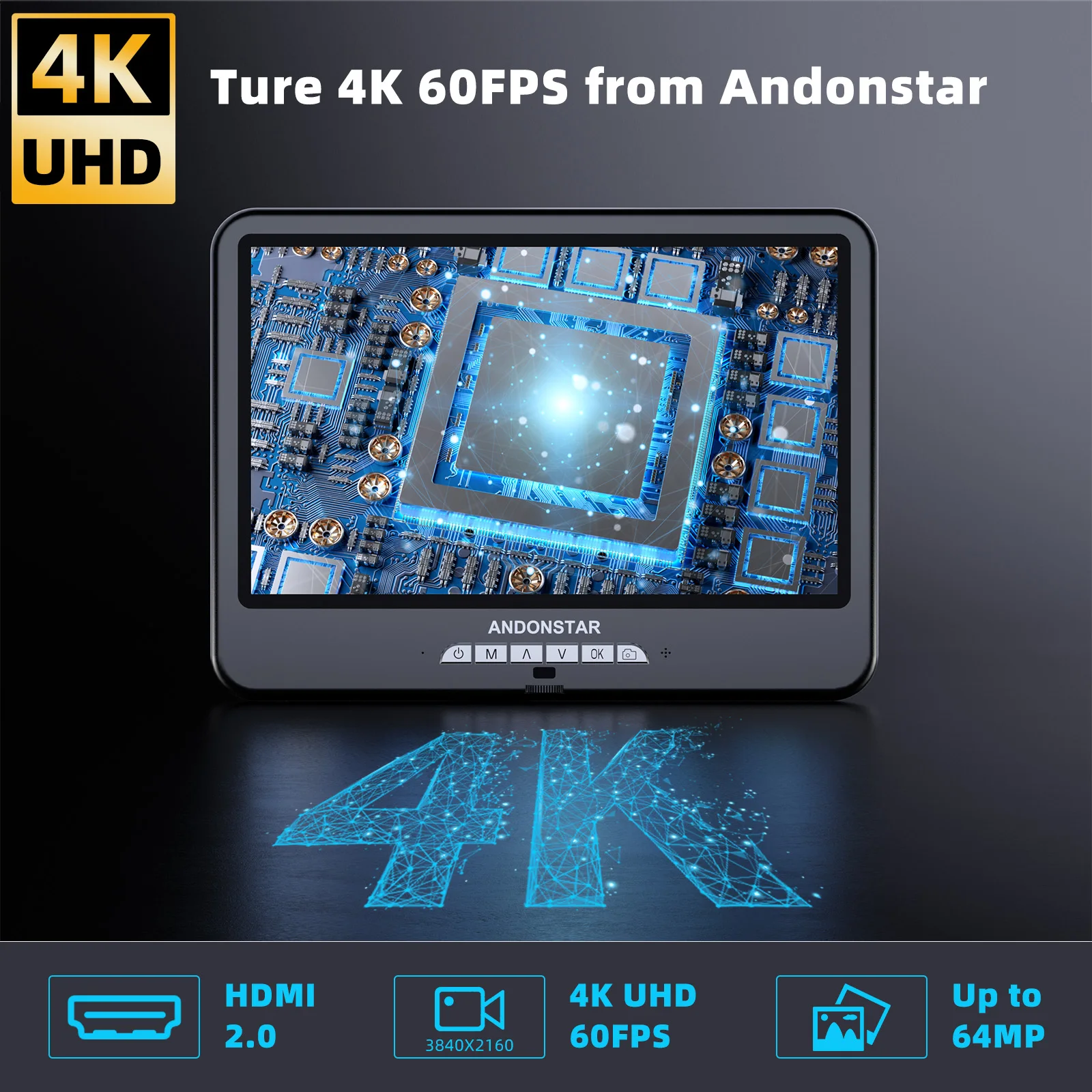 Andonstar AD210S-Pro 4K 60FPS  - Repair Electronics incelemesi ve fiyatı