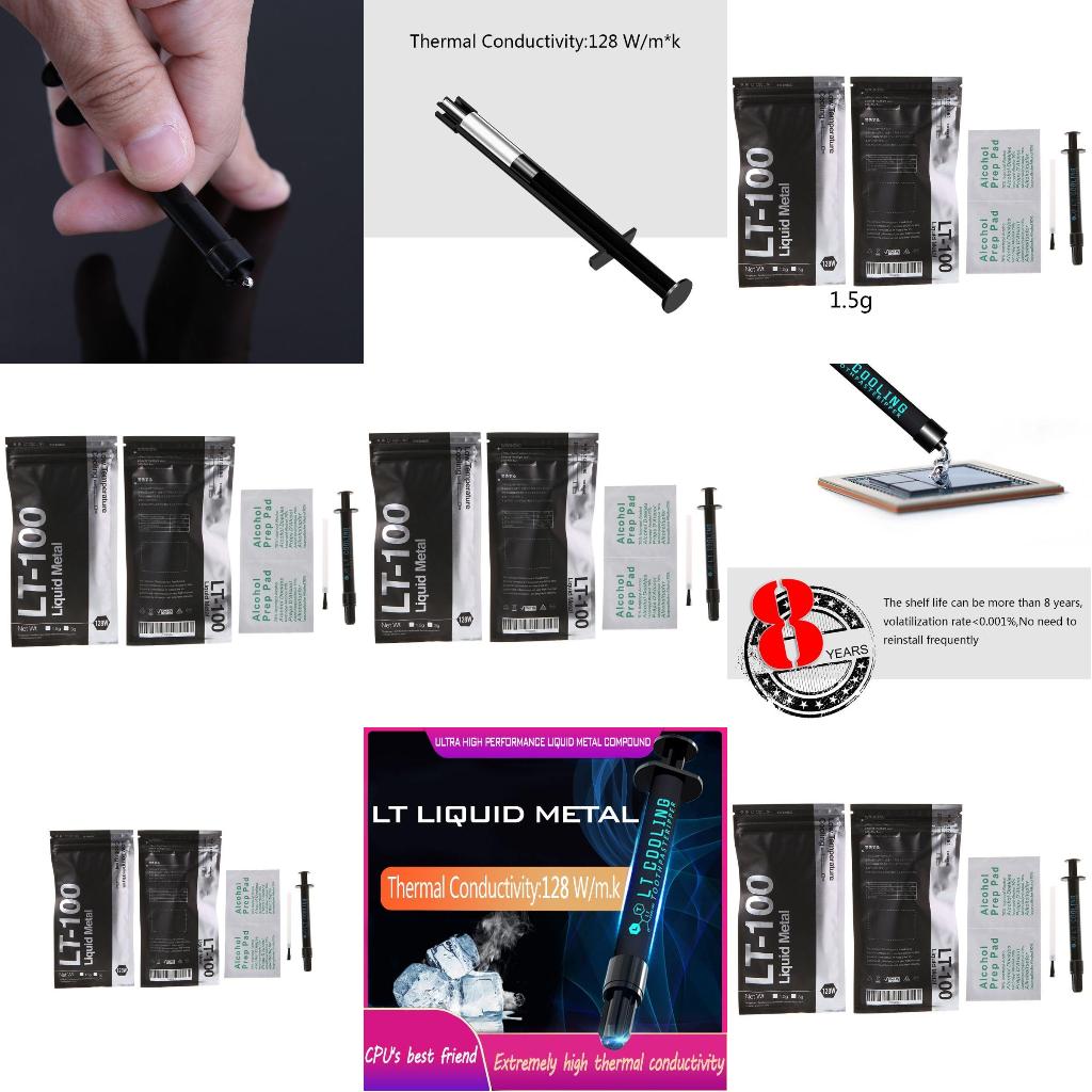 LT-100 Sıvı Metal Termal İletk - Thermal Paste Cpu incelemesi ve fiyatı
