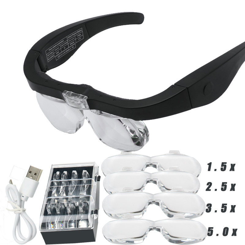 Büyüteç Büyüteç1.5X 2.5X 3.5X  - Electronics Repair Glasses incelemesi ve fiyatı