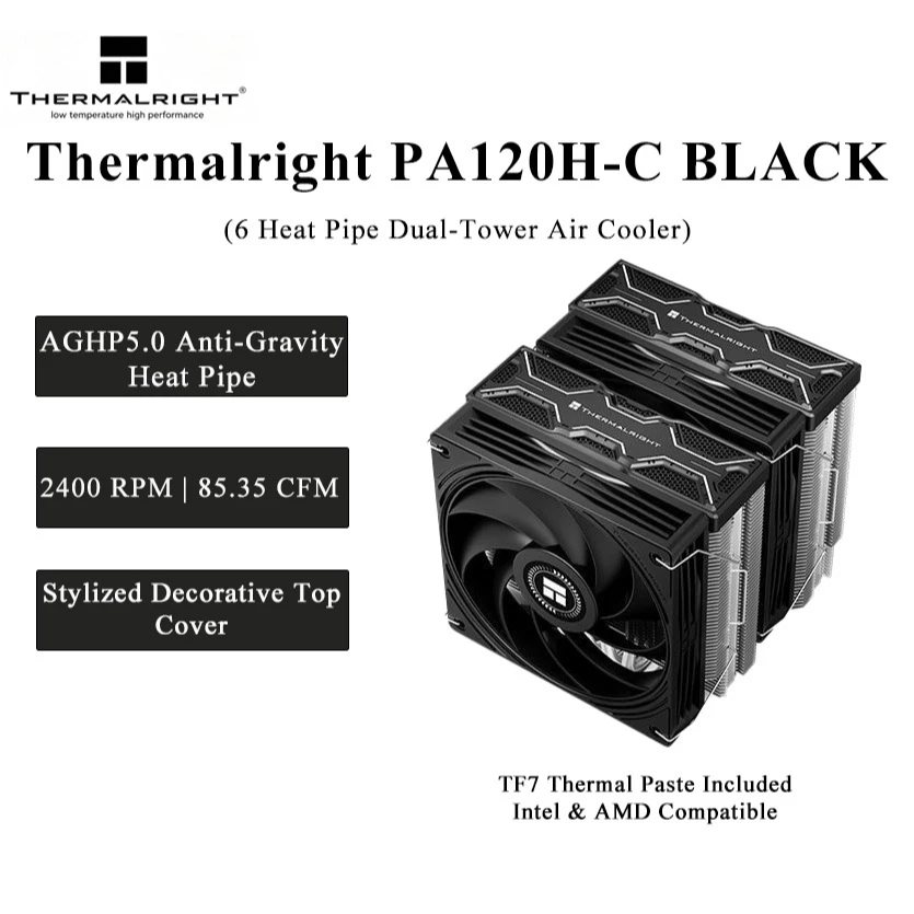 Thermalright PA120H‑C BLACK Çi - Thermal Paste Cpu incelemesi ve fiyatı