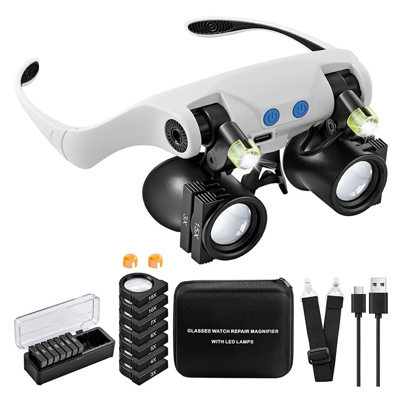 ABUP-LED Işıklı Büyüteç, 14 De - Electronics Repair Glasses incelemesi ve fiyatı