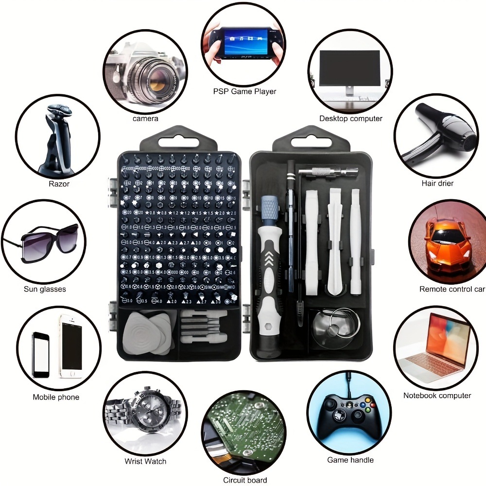 115-in-1 Hassas Tornavida Seti - Electronics Repair Game incelemesi ve fiyatı
